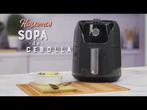 Sopa de Cebollas Caramelizadas | Freidora de aire manual Oster® 4L CKSTAF40M