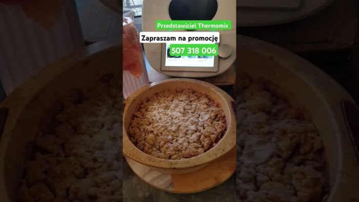 Szarlotka z Thermomixa #thermomix #przedstawicielthermomix #sprzedamthermomix #applepie #szarlotka