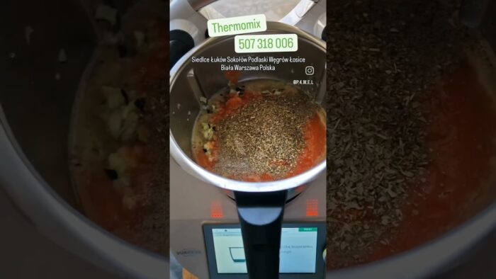 Wegański sos boloński z Thermomixa #bolognese #wege #sosdomakaronu #italian #sauce #thermomix #pasta