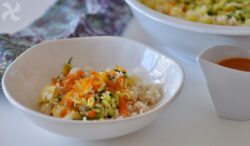 Ensalada vegana de arroz