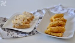 Palitos de patata y salmón
