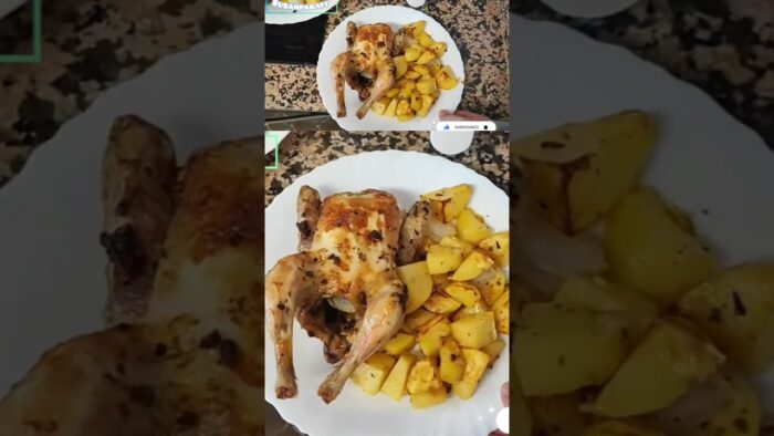 pollos picantones en freidora de aire #airfryer #pollo #cocina #recetas #receta #freidoradeaire