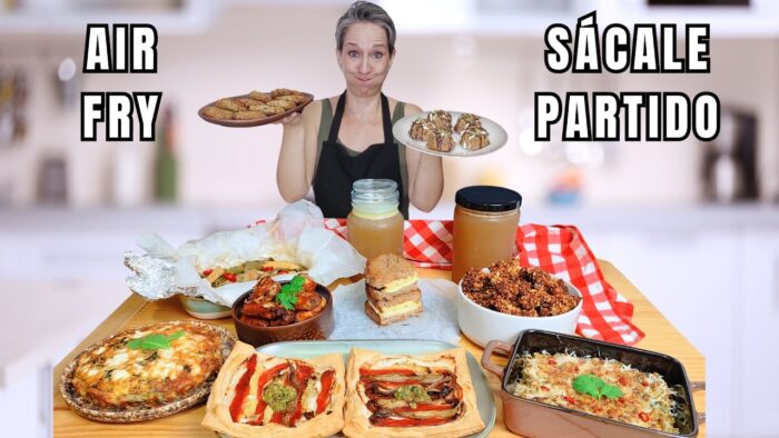 10 RECETAS FÁCILES en FREIDORA DE AIRE. Aprende a utilizarla.