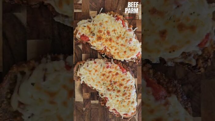 Air Fryer BEEF PARM #cooking #foodvlog #howtocook #recipe