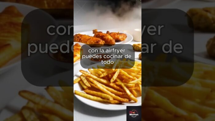 «Air Fryer: Cocina Fácil, Saludable y Sin Aceite en Minutos 🔥🍟»#AirFryerRecipes#CocinaSaludable