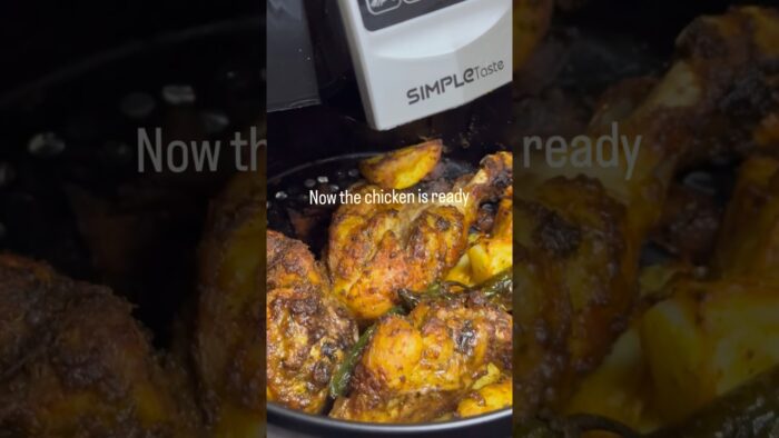 Air fryer chat pat chicken recipe |simple and easy recipe| #recipe #viralreels #shorts