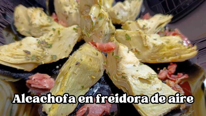 💚 Alcachofas congeladas en Airfryer (Freidora de aire)