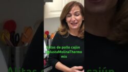 Alitas de pollo cajún receta completa en mi canal @JustaMolinaThermomix #thermomix