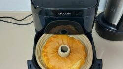 😋 BIZCOCHO EN FREIDORA DE AIRE 🤩 AHORRANDO 🪙 #cecotec #cecofryDuoHeat6000 //BEATRIZ COCINA