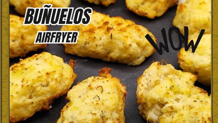 ✨BUÑUELOS DE BACALAO EN FREIDORA DE AIRE ✨