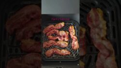 Bacon freidora aire airfryer #cosori  #bacon #panceta #airfryer #shorts #short #shortvideo #recipe