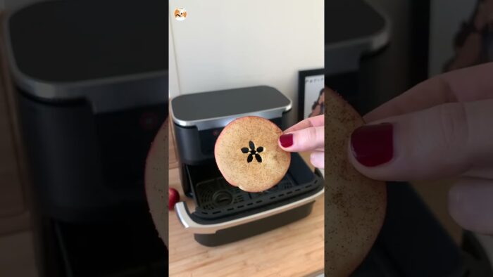 CHIPS DE MANZANA Y CANELA en freidora de aire I Petitchef