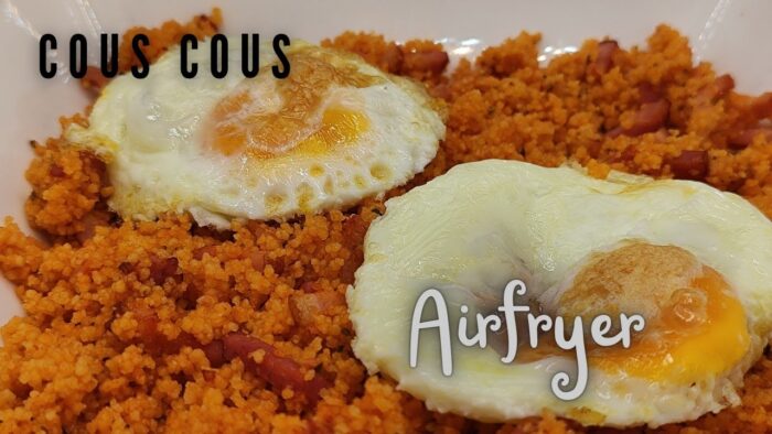 ✨ COUS COUS EN FREIDORA DE AIRE|| Comida lista en 1️⃣5️⃣ minutos ✨