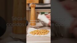 😁 Comparte risas y buenos momentos con este snack de garbanzos #thermomix #snack #recetas #cookidoo