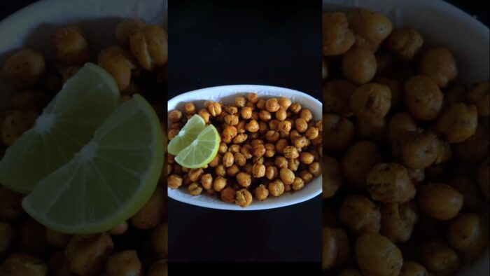 Crispy and healthy white chana masala recipe in Air fryer#shortvideo #healthysnacks