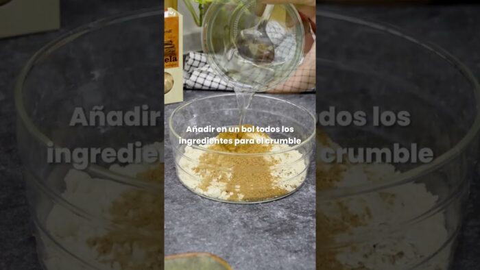 Crumble de frutos rojos con freidora de aire Wartmann