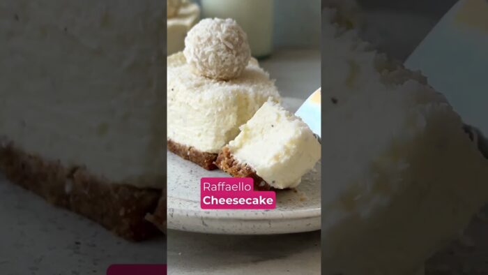 😍 🤤 Der cremigste No Bake Raffaello Cheesecake | Thermomix® Rezept