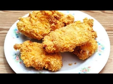 EL MEJOR POLLO FRITO en la FREIDORA DE AIRE – SIN ACEITE | Pollo Crujiente y Jugoso en AIR FRYER