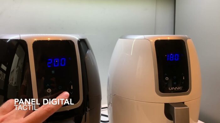 Freidora Sin Aceite Electrica De Aire Horno Digital Unnic 4l  Air 4