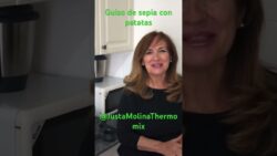 Guiso de sepia con patatas. Receta completa en mi canal @JustaMolinaThermomix  #thermomix