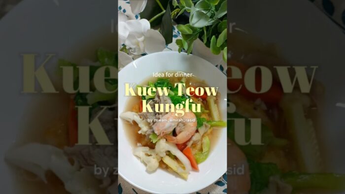 Kuey Teow Kungfu Che Nom versi Thermomix