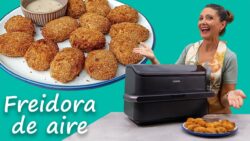 ✅ Los más ricos NUGGETS de Atún 🐟en #freidoradeaire #airfryer / Receta MUY SANA Y SALUDABLE