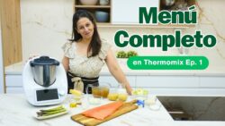 👌 Menú FÁCIL y RÁPIDO con Thermomix: Vichyssoise, Salmón y Quesillo de Yogur ¡BUENÍSIMO! 😋