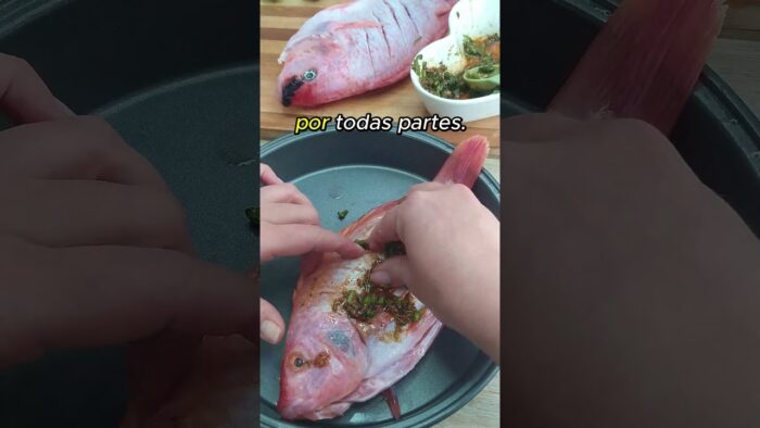 Mojarra en freidora de aire🐟 ¡Crujiente y saludable!