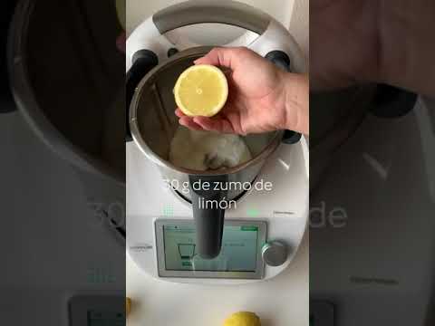 POSTRE DE LIMÓN EN 20 SEGUNDOS EN THERMOMIX TM6