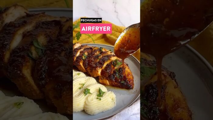Pechugas de pollo en Airfryer