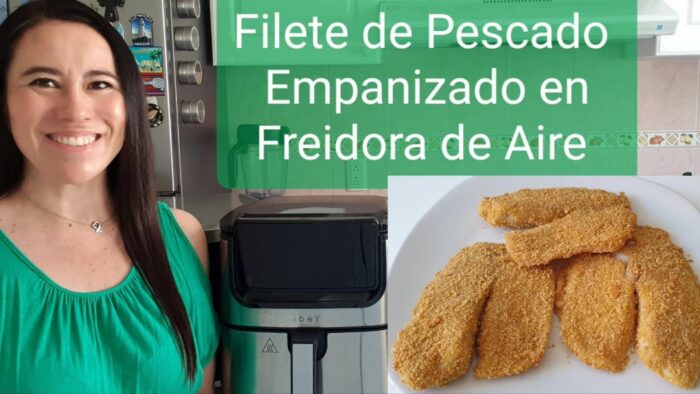 Pescado Empanizado en Freidora de Aire | Pescado Apanado Airfryer
