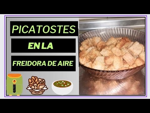 Picatostes en la Freidora de Aire