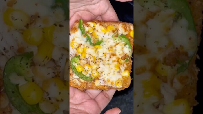 Pizza in air fryer #food #shorts #youtubeshorts #short #shortvideo #cooking #recipe