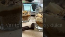 Postre fácil, delicioso y rápido #recetas #thermomix #shorts #postressinhorno #thermomixtm6
