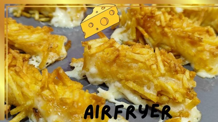 ❗Queso Provolone Rebozado en Freidora de Aire! 🧀✨. Receta Fácil y Crujiente