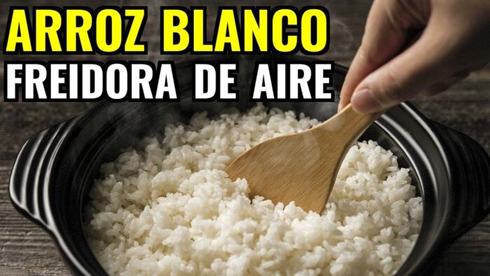 👩🍳 Receta Arroz Blanco en Airfryer Freidora de Aire | Como Hacer Arroz Freidora de Aire