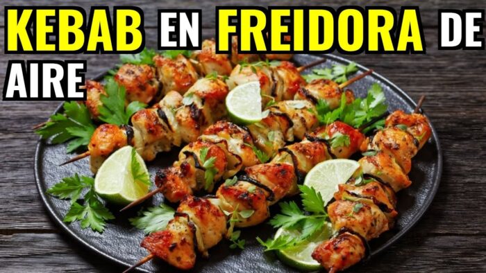 👩‍🍳 Receta Kebab en Freidora de Aire Airfryer | Como Hacer Kebab en Freidora de Aire Airfryer