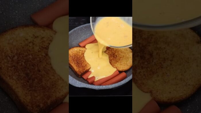 Receta de Sándwich para el desayuno 🍞🥪