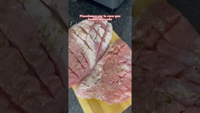 SECRETO DE CERDO EN FREIDORA DE AIRE