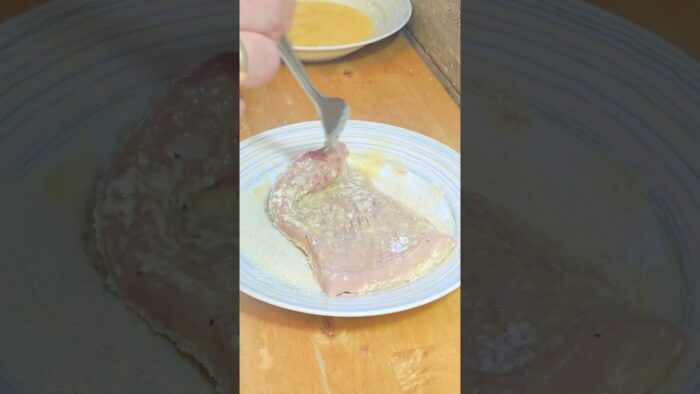 Schnitzel aus dem Airfryer? Musste probiert werden 💯. #food #foodie #recipe #airfryer #foodlover