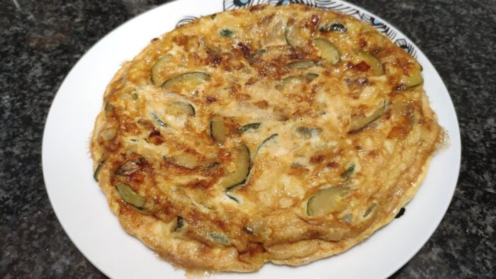 Tortilla de calabacín en olla GM 🥒 pollo en freidora de aire🌸 cena rápida y económica 🌺