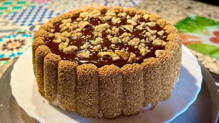👩‍🍳VER COMO SE HACE UNA ” TARTA FRÍA DE PLÁTANO 🍌 SIN HORNO MUY FÁCIL CON THERMOMIX “