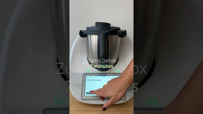 Zumos detox fácil y en 2 minutos #thermomixtm6 #recetas #thermomix