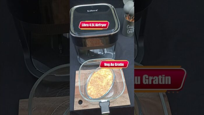 #airfryer #recipe #augratin in #libraappliances #bake #yummy #viralreels #viralvideo #tasty #easy