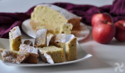 Bizcocho de manzana bajo en grasas