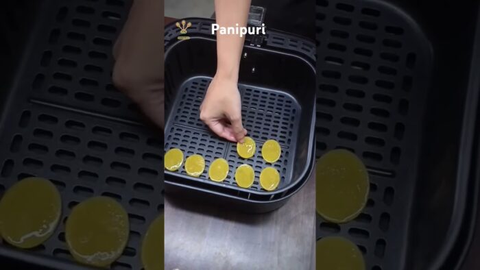 fry panipuri #airfryer #recipe #subscribe #support