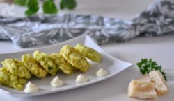 Tortitas de Parmesano y arroz