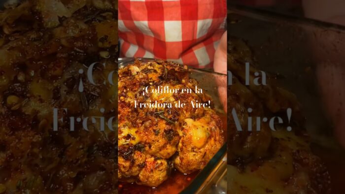 ¡Coliflor en la Freidora de Aire! 🍽️