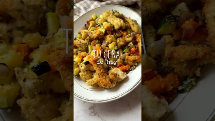 ¿Sin tiempo para cocinar? PREPARA ESTA RECETA🎉🙏🏻 #recetasfreidoradeaire