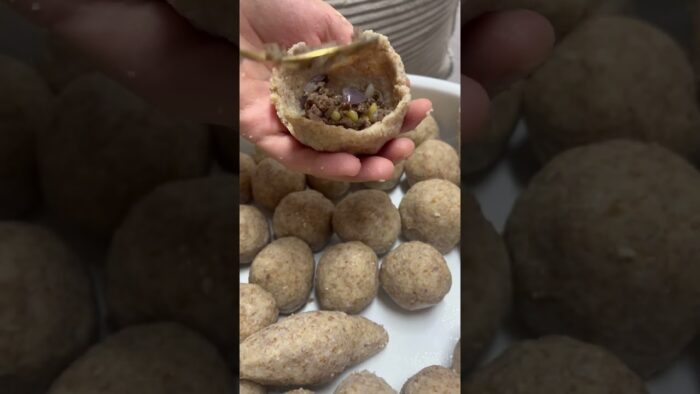 كبة ♥️ #kibbe #كبة_مقلية #كبة #وصفات #كبة_مشوية #thermomix #trend